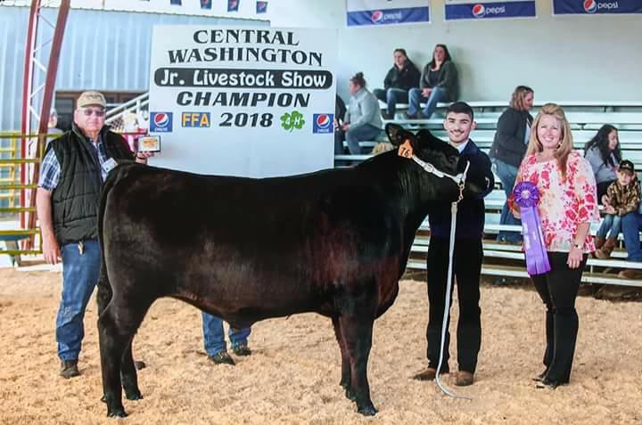 2018 Jr. Livestock Show Champion